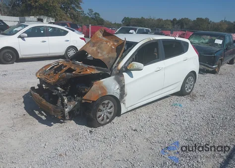 2015 Hyundai Accent Gs из США, поврежденный, VIN KMHCT5AE8FU226893